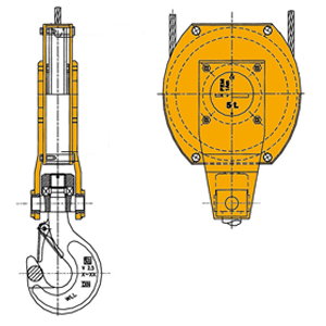 Single sheave overhead craneblock|
1UB type