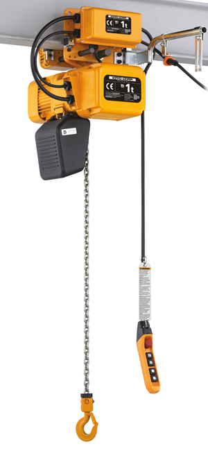 KRR/3 type|WLL from 125 kg to 5 t|With electric trolley|1 lifting speed - 1 travel speed