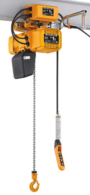 KRR-D/3 type|WLL from 125 kg to 5 t|With electric trolley|2 lifting speed - 1 travel speed