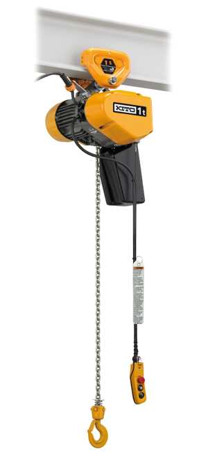KQS-D/2S type SINGLE PHASE|WLL 500 kg and 1 t|With plain trolley|Double lifting speed