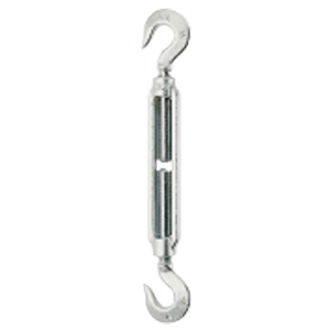 Hook-hook|galvanized turbuckles