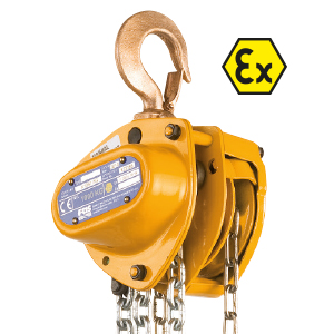 Kito serie K ATEX|Versione Atex|Portate da 500 kg a 30 t