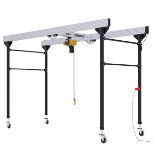 Single and two bridges|movable workstation crane
